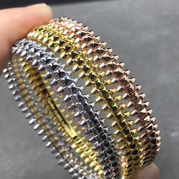 High quality classic brand Cartier bullet head couple bracelet neutral jewelry factory direct sales
