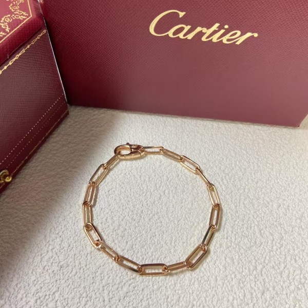 High-quality Classic Brand Cartier New Multi section Plain Circle Bracelet Jewelry Factory Direct Sales 