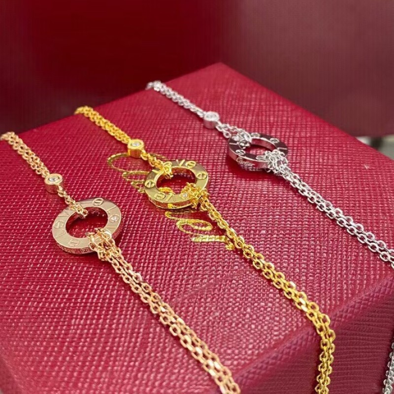 Light Luxury Brand Cartier New LOVE series bracelet Quality Jewelry Factory Direct Sales Free Shipping