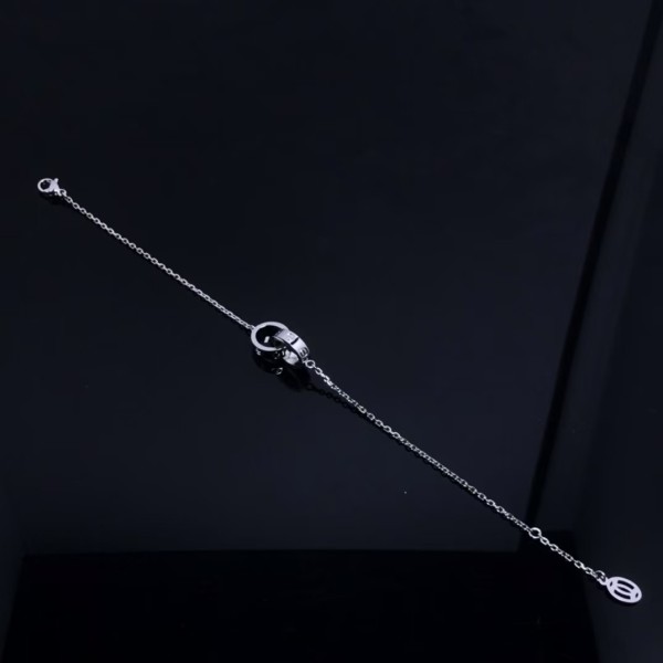 Light Luxury Brand Cartier Classic screw double ring bracelet Quality Jewelry Factory Direct Sales Free Shipping