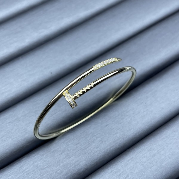 Cartier Bracelet Elastic Tube Nail with Drill Bracelet