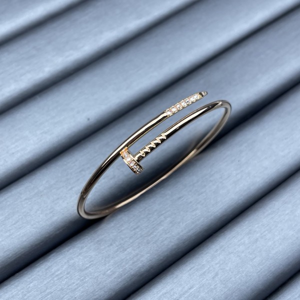 Cartier Bracelet Elastic Tube Nail with Drill Bracelet