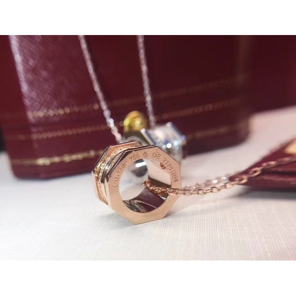 Classic Brand Cartier Necklace New octagonal screw necklace Factory Direct Sales Free Shipping 