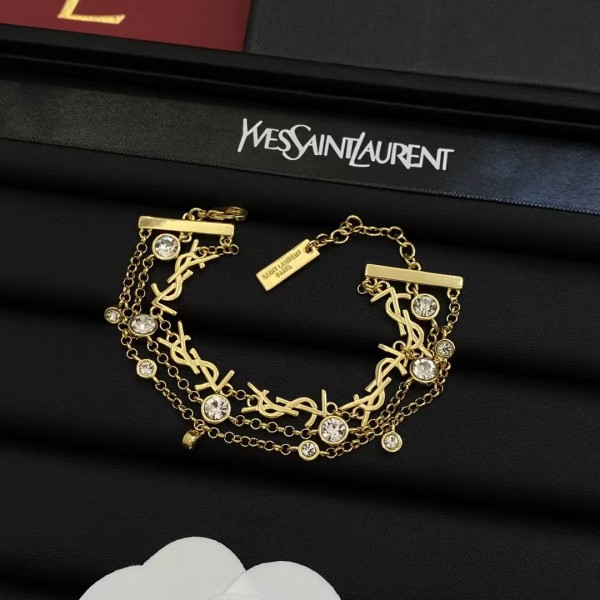 Light Luxury Brand YSL New bracelet Factory Direct Sales Free Shipping