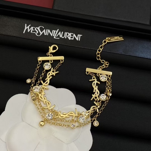 Light Luxury Brand YSL New bracelet Factory Direct Sales Free Shipping