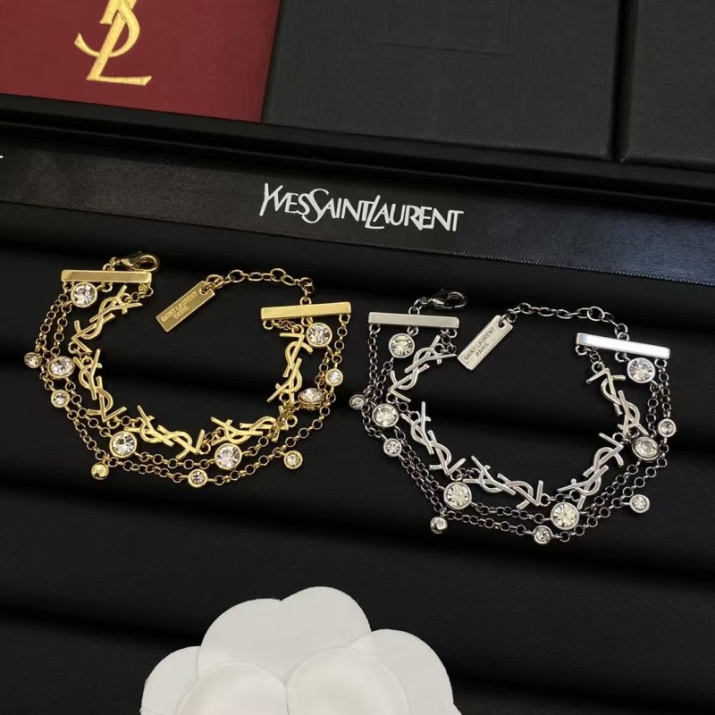 Light Luxury Brand YSL New bracelet Factory Direct Sales Free Shipping