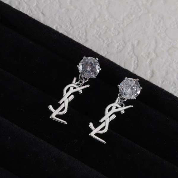 Light Luxury Brand YSL New earrings Factory Direct Sales Free Shipping 