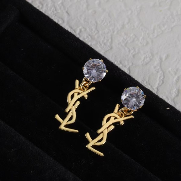 Light Luxury Brand YSL New earrings Factory Direct Sales Free Shipping