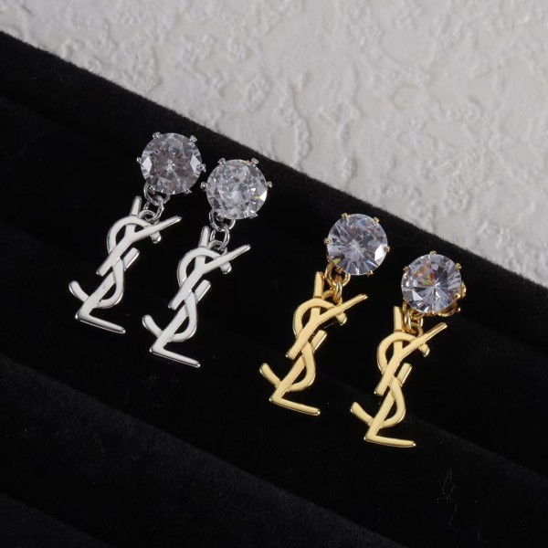 Light Luxury Brand YSL New earrings Factory Direct Sales Free Shipping