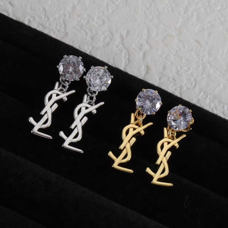 Light Luxury Brand YSL New earrings Factory Direct Sales Free Shipping