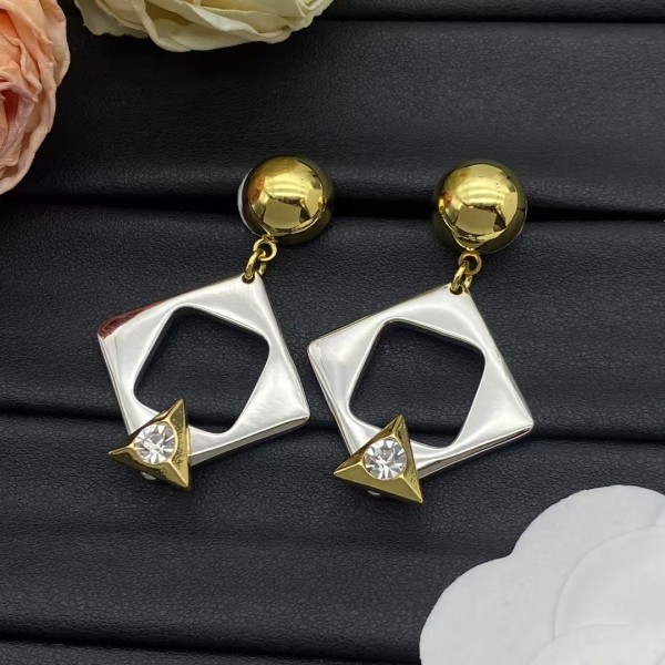 Light Luxury Brand YSL earrings Factory Direct Sales Free Shipping