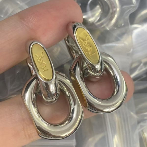 Light Luxury Brand YSL earrings Factory Direct Sales Free Shipping 