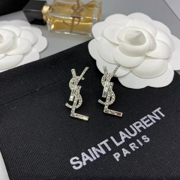 Light Luxury Brand YSL Luxurious temperament earrings Factory Direct Sales Free Shipping