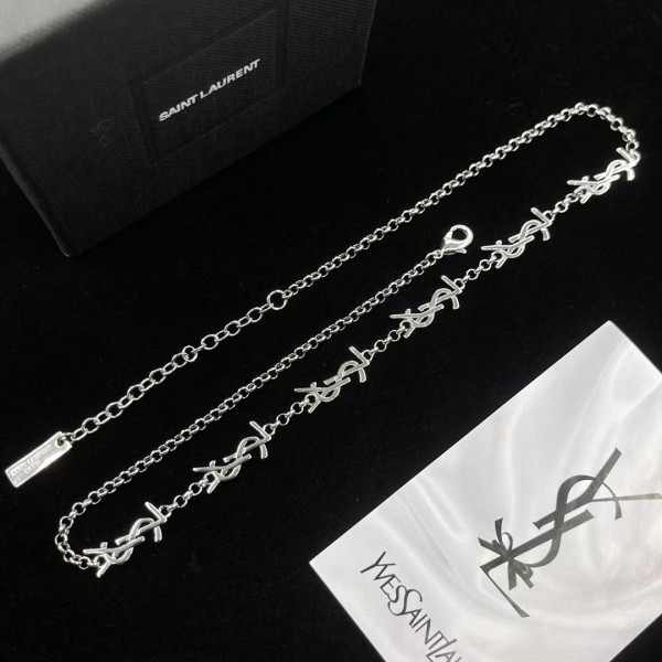 Light Luxury Brand YSL New necklace Factory Direct Sales Free Shipping