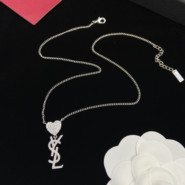 Light Luxury Brand YSL New Love Pendant Necklace Factory Direct Sales Free Shipping 