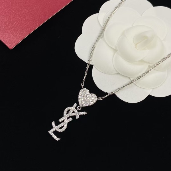 Light Luxury Brand YSL New Love Pendant Necklace Factory Direct Sales Free Shipping