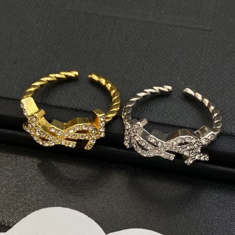 Light Luxury Brand YSL New ring Factory Direct Sales Free Shipping