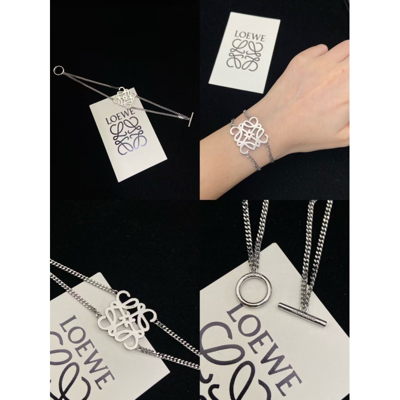 Light Luxury Brand Loewe Double layered bracelet  Factory Direct Sales Free Shipping