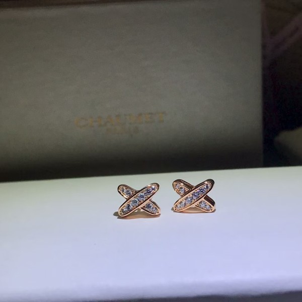 Classic brand Chaumet earrings New Full Diamond Earrings factory direct sales free shipping