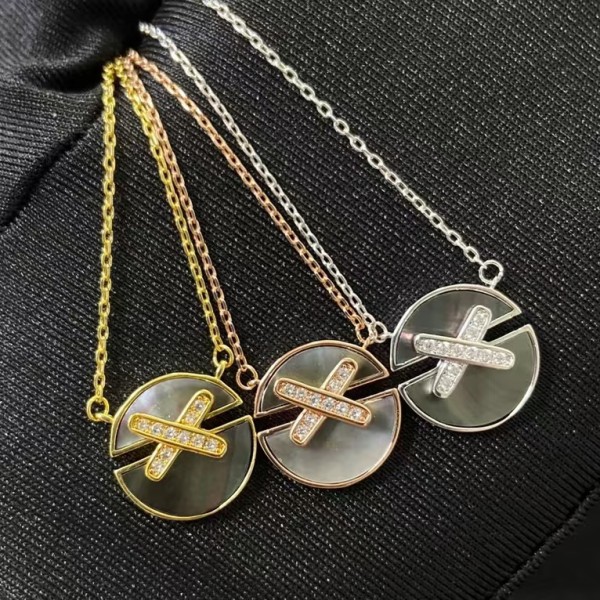 Classic brand Chaumet necklace New Beimu Cross Necklace factory direct sales free shipping