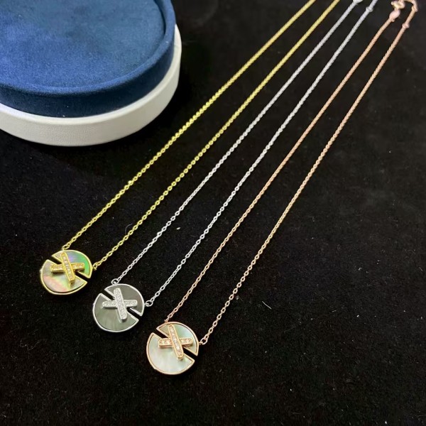 Classic brand Chaumet necklace New Beimu Cross Necklace factory direct sales free shipping