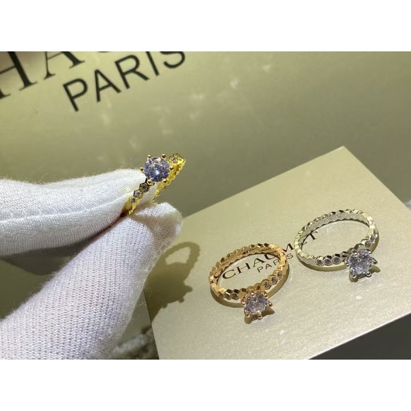 Classic brand Chaumet New honeycomb main diamond six diamond ring Factory Direct Sales with Free Shipping