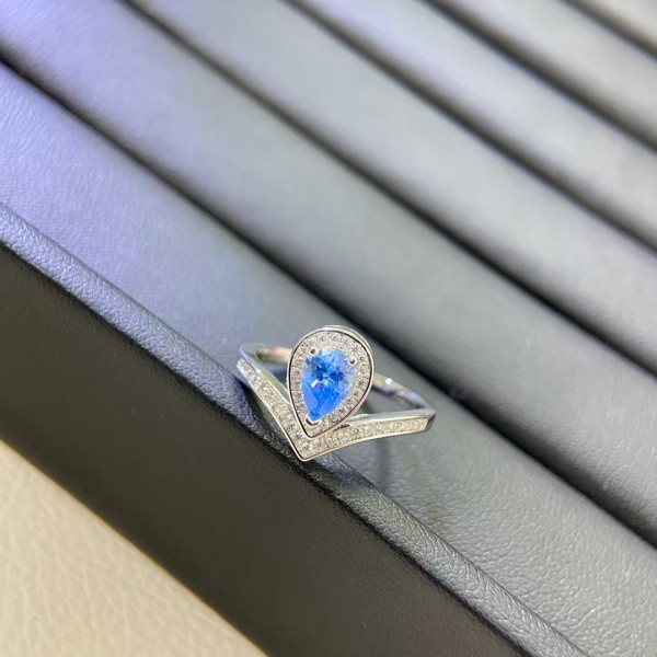 Classic brand Chaumet New Diamond Crown Water Drop Ring Factory Direct Sales with Free Shipping ﻿
