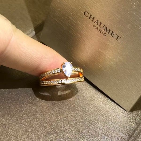 Classic brand Chaumet New double-layer ring Factory Direct Sales with Free Shipping 