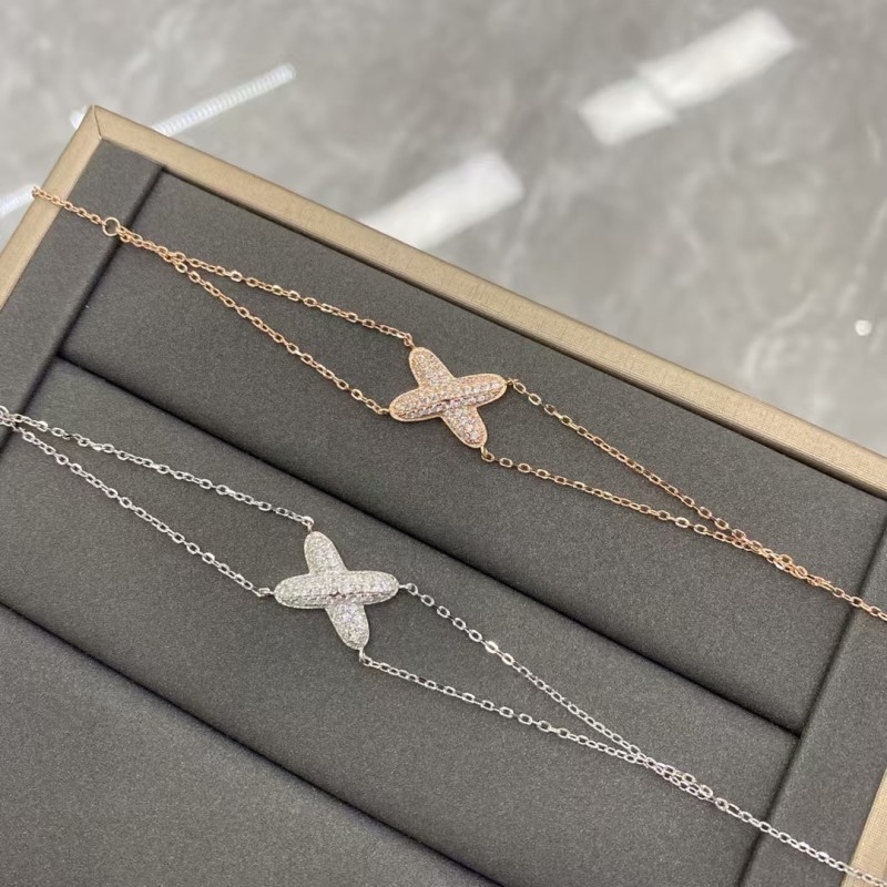 Classic brand Chaumet bracelet New Cross Diamond Bracelet factory direct sales free shipping