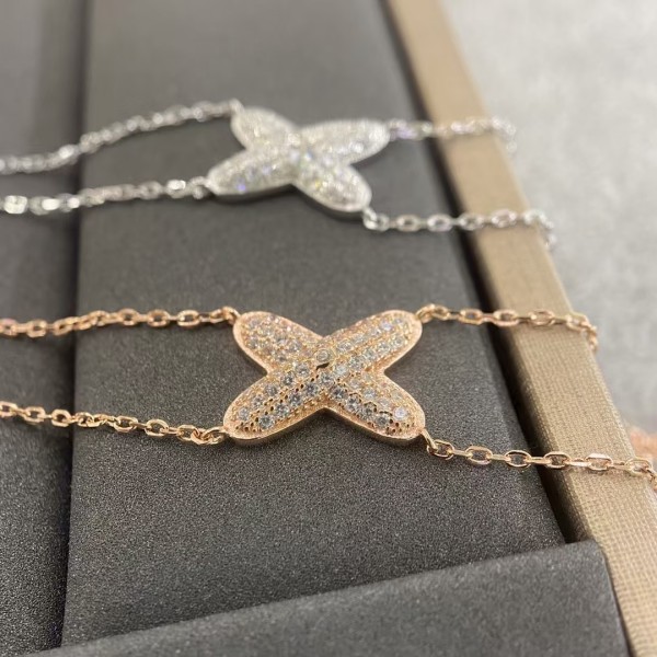 Classic brand Chaumet bracelet New Cross Diamond Bracelet factory direct sales free shipping