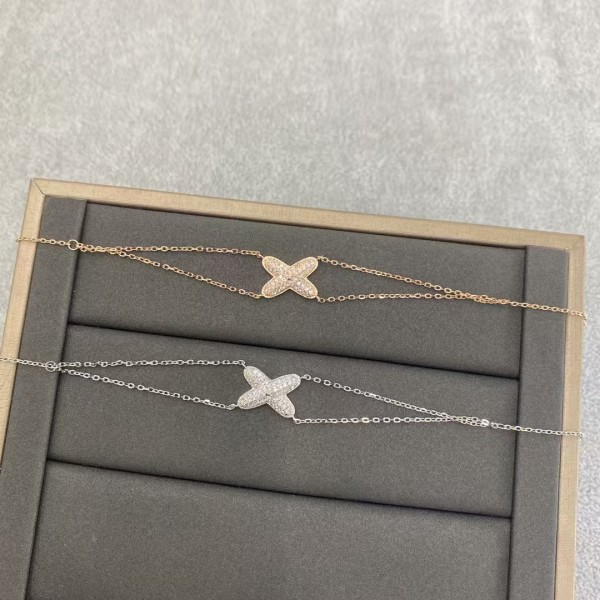 Classic brand Chaumet bracelet New Cross Diamond Bracelet factory direct sales free shipping