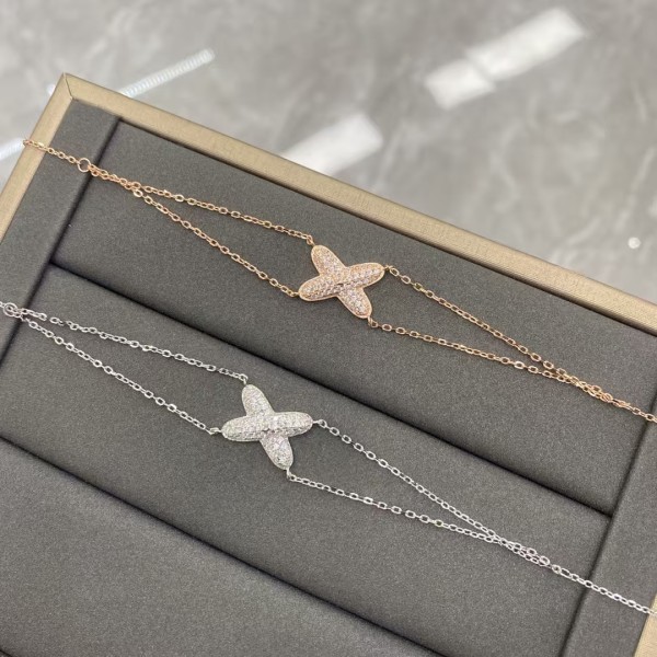 Classic brand Chaumet bracelet New Cross Diamond Bracelet factory direct sales free shipping