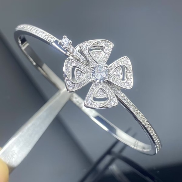 Classic brand high-end jewelry Bvlgari bracelet New Full Diamond Windmill Bracelet factory direct sales free shipping 