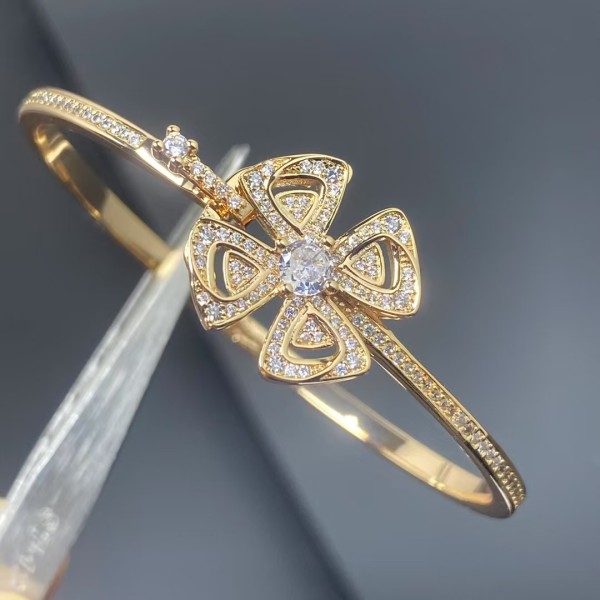 Classic brand high-end jewelry Bvlgari bracelet New Full Diamond Windmill Bracelet factory direct sales free shipping