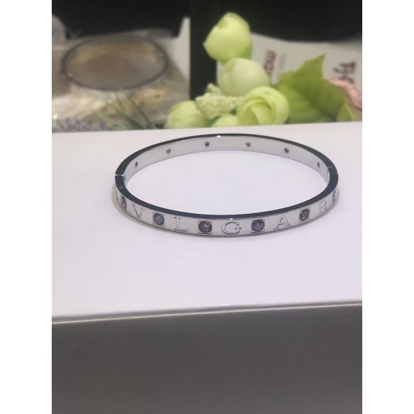 Classic brand high-end jewelry Bvlgari bracelet colored diamond bracelet factory direct sales free shipping