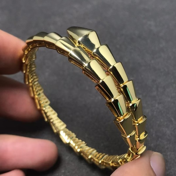 Classic brand high-end jewelry Bvlgari bracelet smooth snake bone bracelet factory direct sales free shipping 