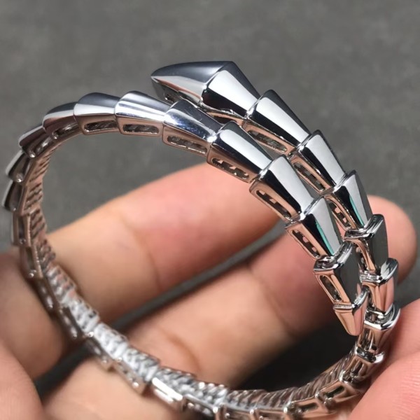 Classic brand high-end jewelry Bvlgari bracelet smooth snake bone bracelet factory direct sales free shipping
