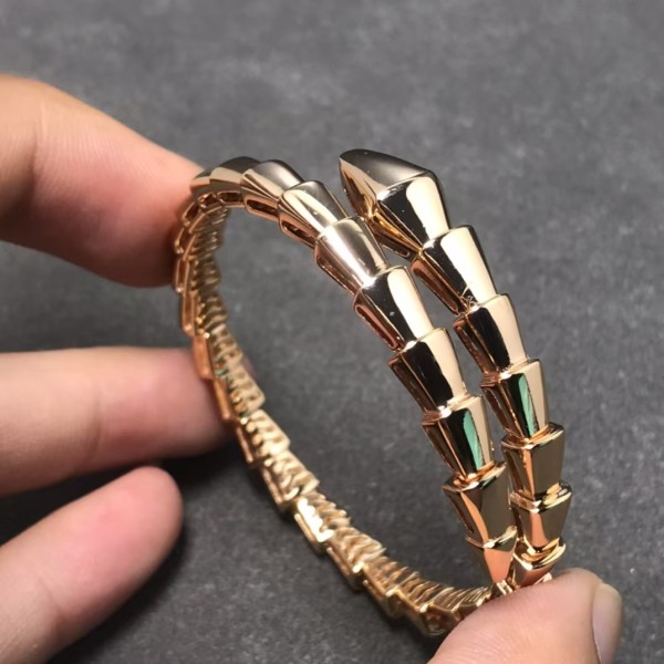Classic brand high-end jewelry Bvlgari bracelet smooth snake bone bracelet factory direct sales free shipping