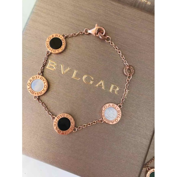 Classic Brand BVLGARI Bracelet Round Cake Four Flower Bracelet Factory Direct Sales Free Shipping 