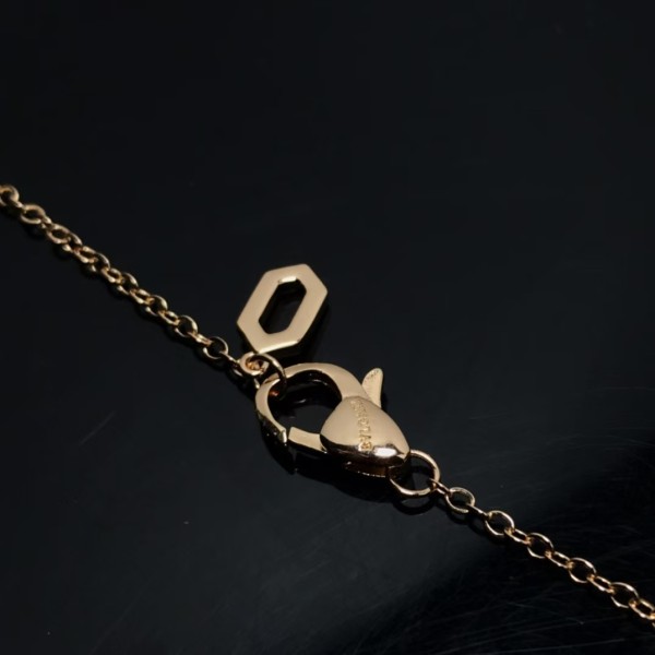 Classic brand Bulgari New Snake Head Full Diamond Necklace for women factory direct sales free shipping
