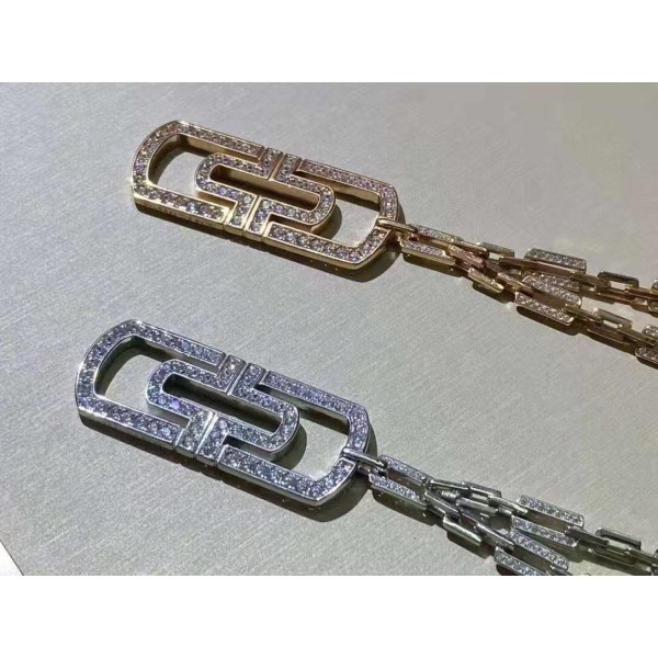 Classic Brand Bulgari Paper clip starry sky pendant necklace for Women 18k Gold Plated Jewellery Factory Direct Sales Free Shipping
