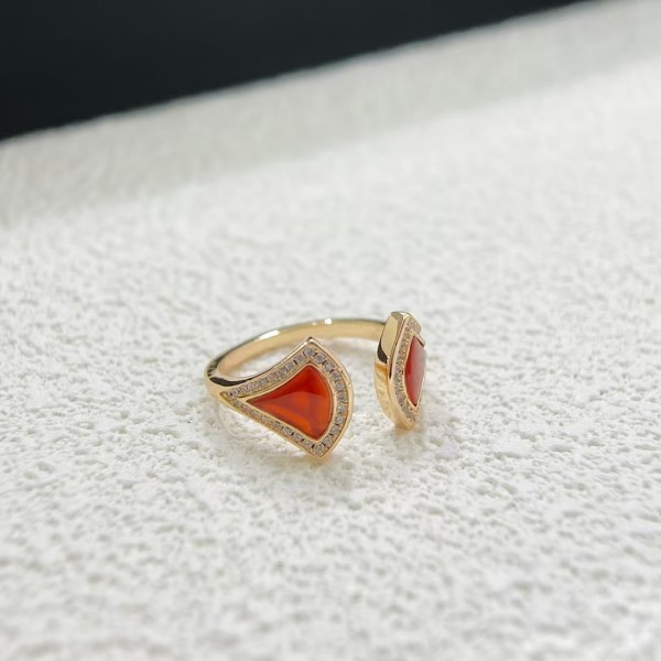 Classic brand Bvlgari ring new product skirt ring factory direct sales free shipping 