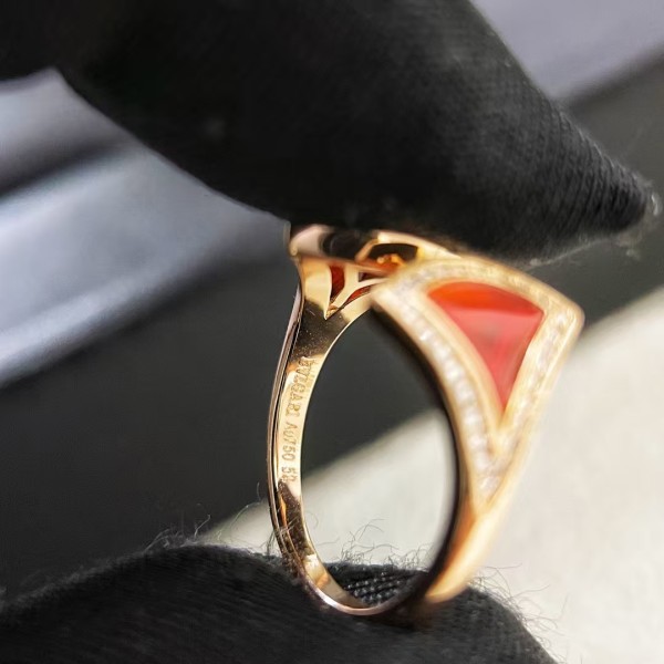 Classic brand Bvlgari ring new product skirt ring factory direct sales free shipping