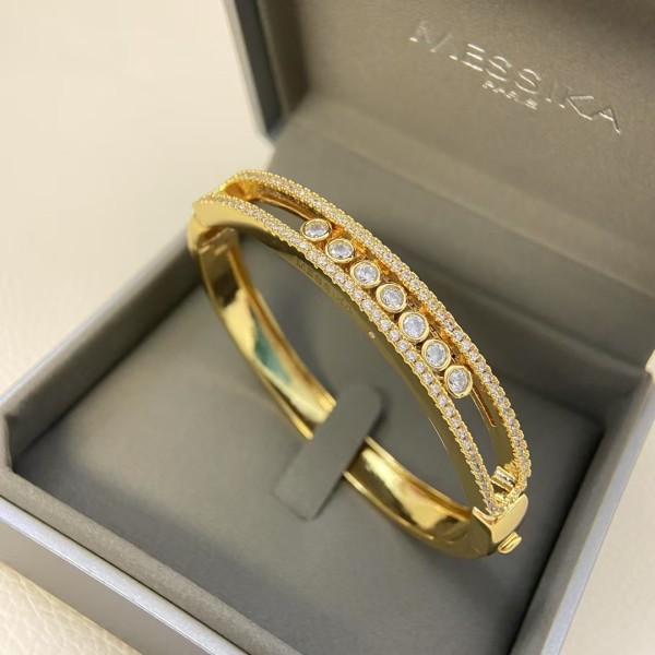 Classic Brand Messika Bracelet Full Diamond Multi Bead Pin Bracelet Factory Direct Sales Free Shipping
