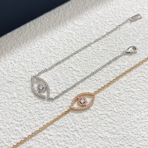 Classic brand Messika bracelet new diamond-encrusted Magic Eye bracelet