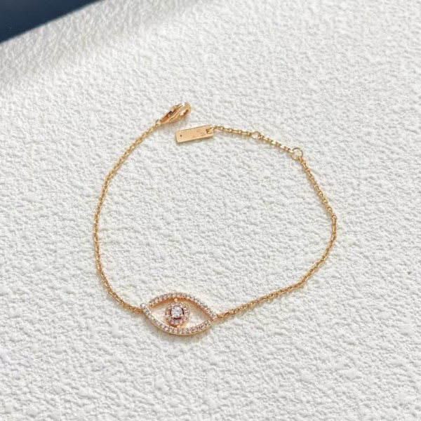 Classic brand Messika bracelet new diamond-encrusted Magic Eye bracelet