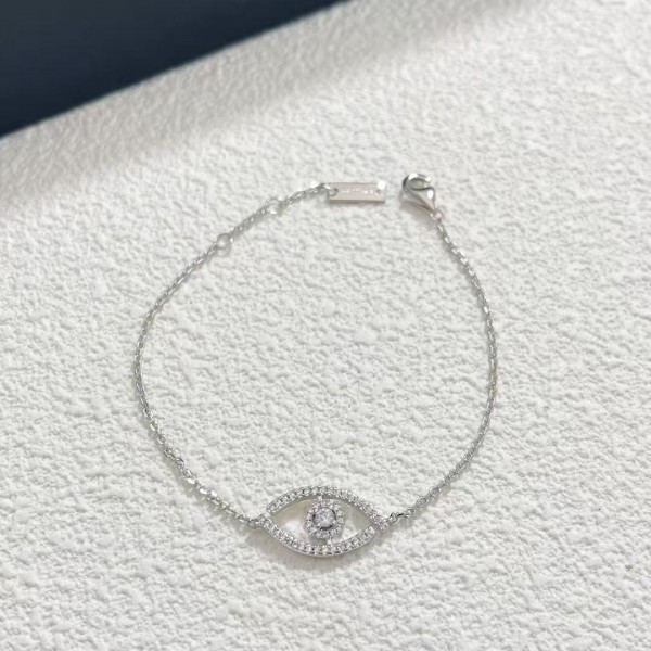 Classic brand Messika bracelet new diamond-encrusted Magic Eye bracelet