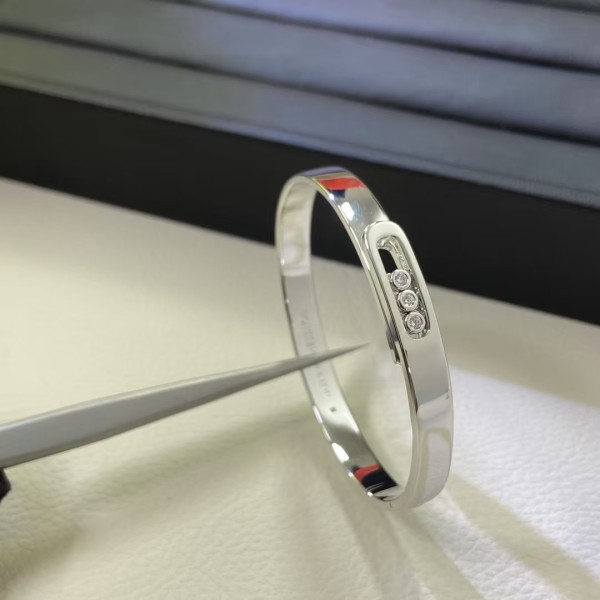 Classic Brand Messika Bracelet New Smooth Three Bead Bracelet Factory Direct Sales Free Shipping