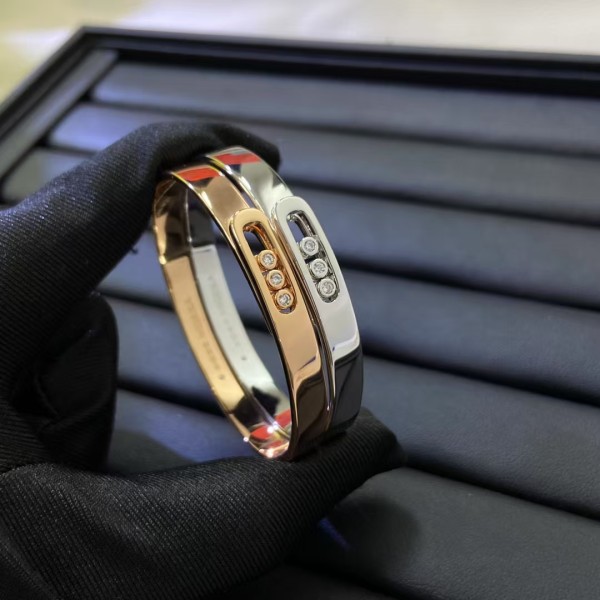 Classic Brand Messika Bracelet New Smooth Three Bead Bracelet Factory Direct Sales Free Shipping 