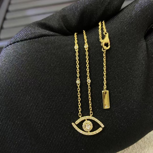 Classic Brand Messika necklace Magic Eye Full Diamond Eye Necklace Factory Direct Sales Free Shipping